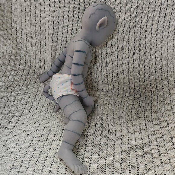45cm Soft Silicone Handmade Arts Dolls 4.96lbs Full Silicone Reborn Baby BoyDoll - Picture 3 of 16
